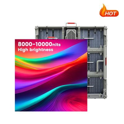 वाणिज्यिक 960x960 मिमी एलईडी आउटडोर स्क्रीन, पी 5 पी 6.67 पी 8 पी 10, आईपी 68 वाटरप्रूफ, सार्वजनिक और घटना प्रदर्शन के लिए 8000-10000nits