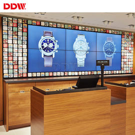 Narrow Bezel DDW LCD Video Wall Monitor Ultra Thin 8 Bit 16M Color Support Variety Signal Ports